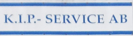 59 KIP Service skylt